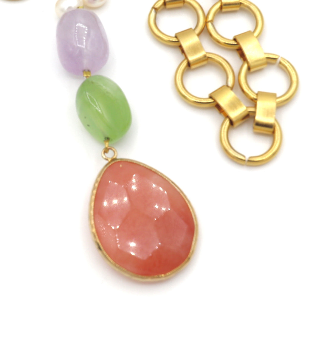 Gemstone Chain Belt