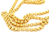 Gold Turkish Coin Chain Belt