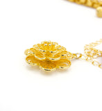 Two Tone Gold Chain and Jade Kurdish Belt