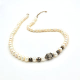 Sterling Silver Pearl Necklace