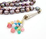 925 Silver Natural Pearl Islamic Prayer Beads