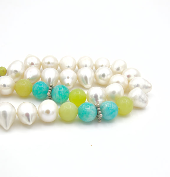 Amazonite Sterling Silver Islamic Prayer Beads