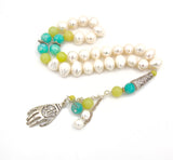 Amazonite Sterling Silver Islamic Prayer Beads