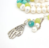 Amazonite Sterling Silver Islamic Prayer Beads