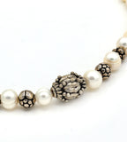 Sterling Silver Pearl Necklace