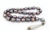 925 Silver Natural Pearl Islamic Prayer Beads
