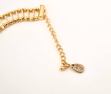 Gold Coin Pearl Necklace