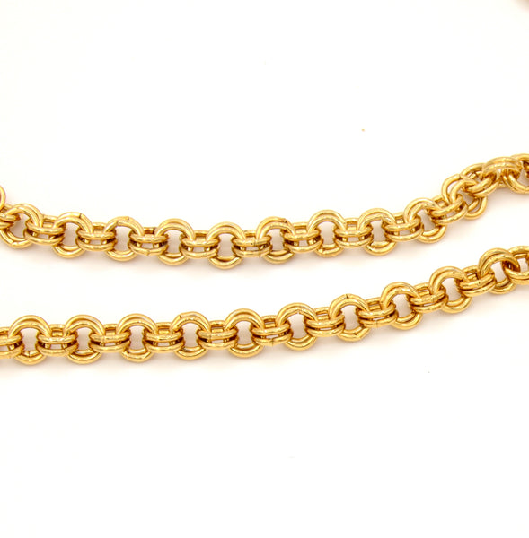 Pearl Tassel Gold Chain Ladies Belt