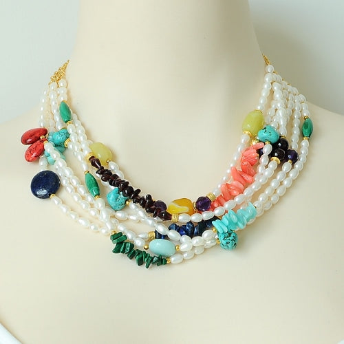 STATEMENT PEARL NECKLACE